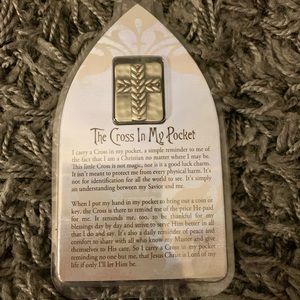 NWT Cross In My Pocket